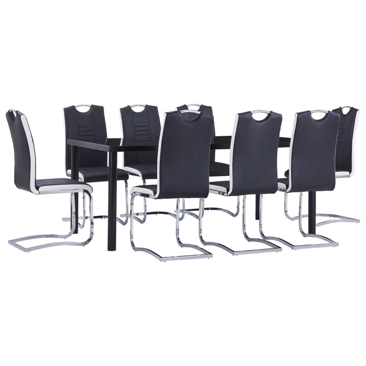 Set Mobilier De Bucătărie, 7 Piese, , Piele Ecologică