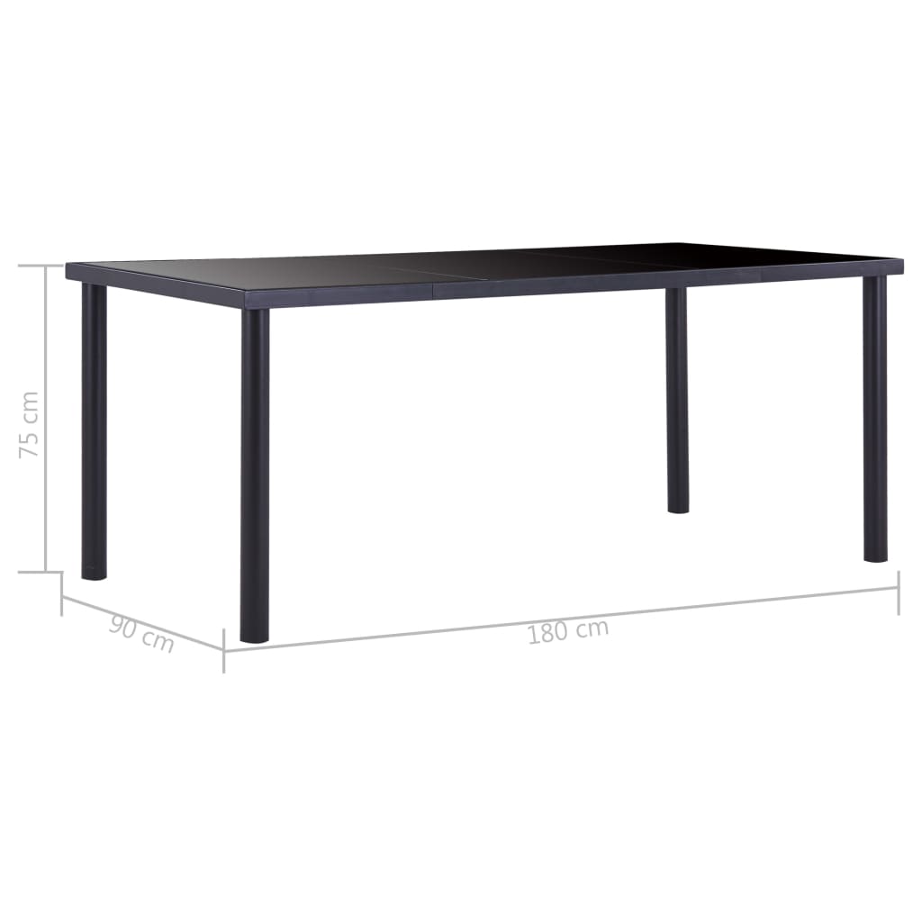 Set Mobilier De Bucătărie, 7 Piese, , Piele Ecologică