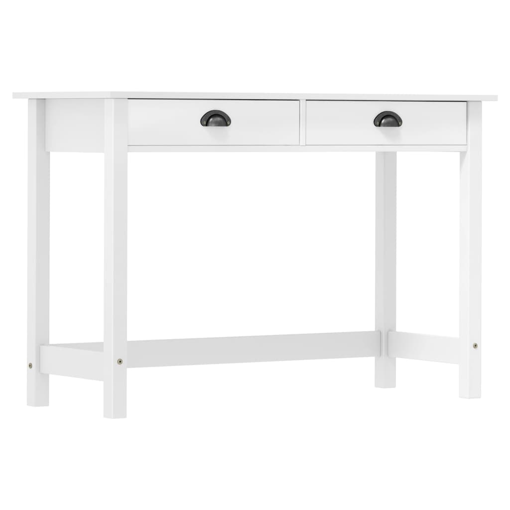 Masă Consolă Hill Cu 2 Sertare, 110X45X74 Cm, Lemn Masiv Pin