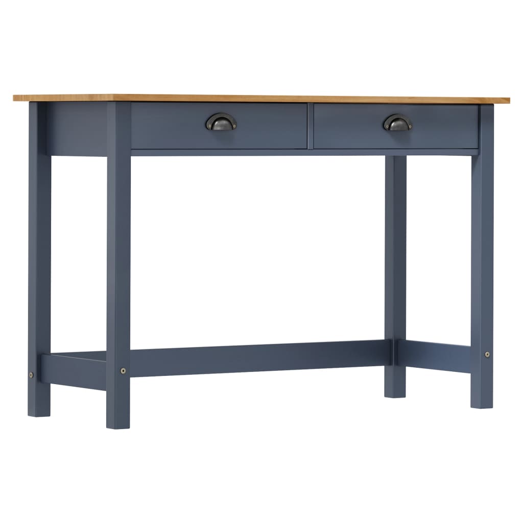 Masă Consolă Hill Cu 2 Sertare, 110X45X74 Cm, Lemn Masiv Pin