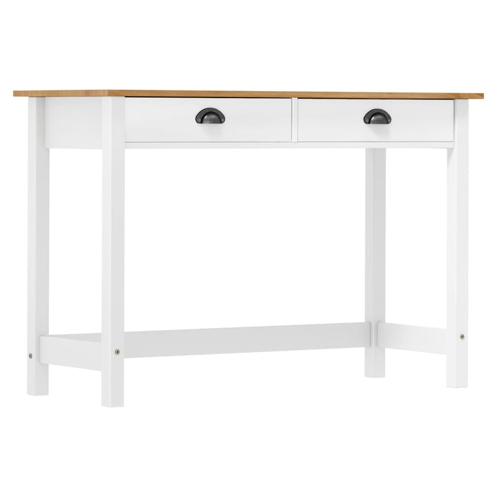 Masă Consolă Hill Cu 2 Sertare, 110X45X74 Cm, Lemn Masiv Pin
