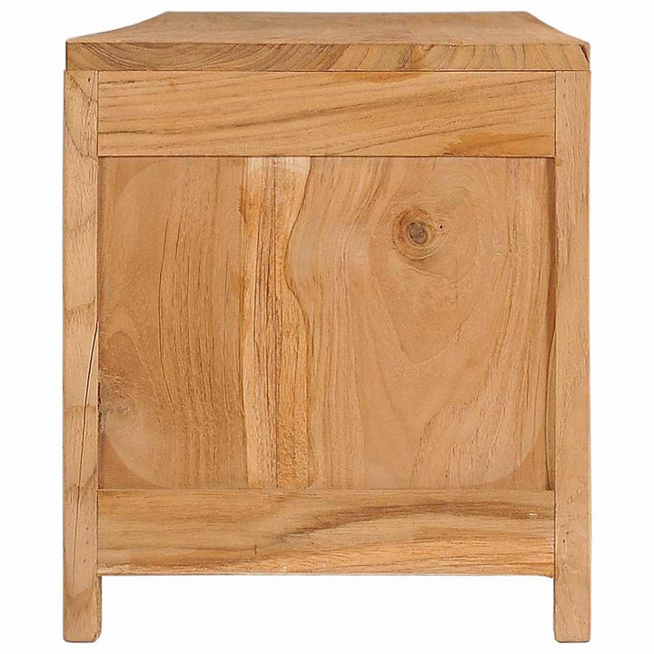 Comodă Tv, 135 X 30 X 35 Cm, Lemn Masiv De Tec
