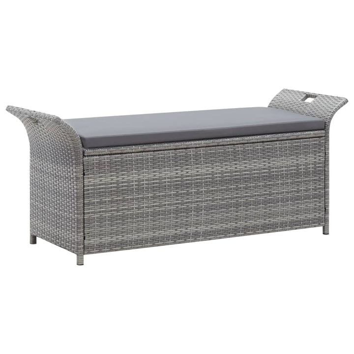Bancă De Depozitare Cu Pernă, , 138 Cm, Poliratan