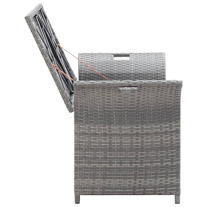 Bancă De Depozitare Cu Pernă, , 138 Cm, Poliratan