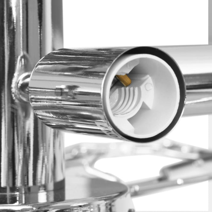 Lustră Cu Brațe Tip Frunze Cristal Acrilic 5 Becuri E14