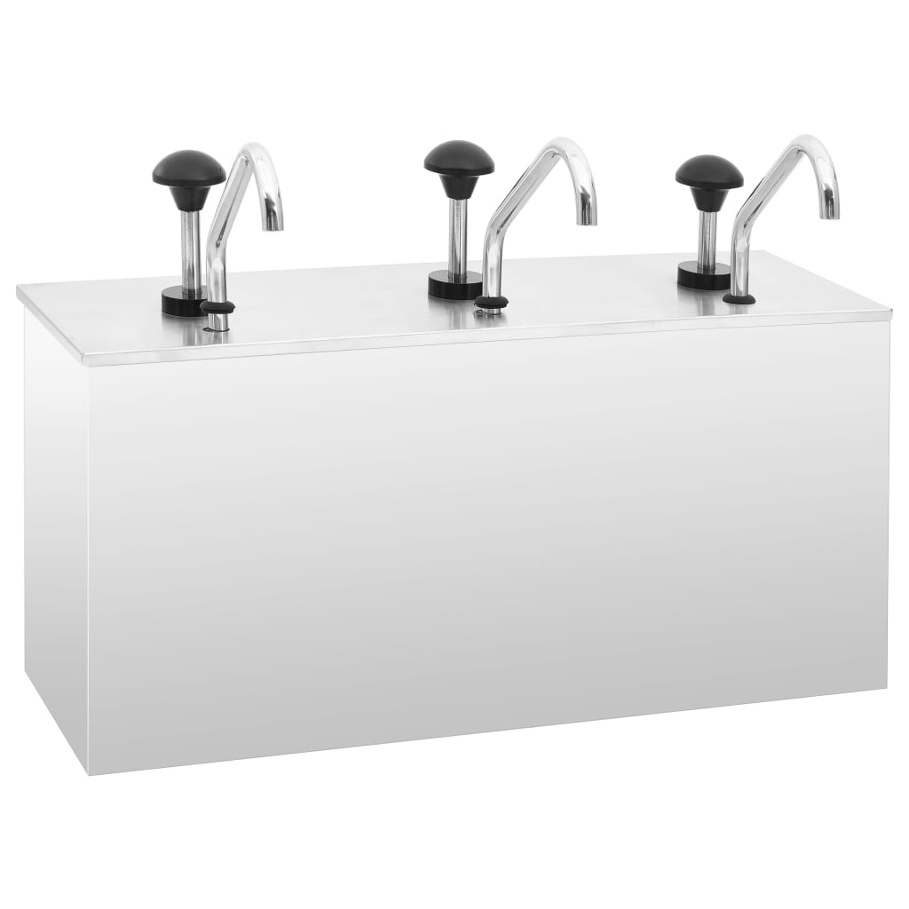 Dozator De Sos, 3,5 L, Oțel Inoxidabil