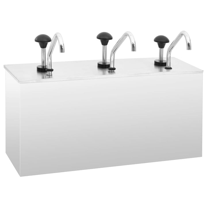 Dozator De Sos, 3,5 L, Oțel Inoxidabil