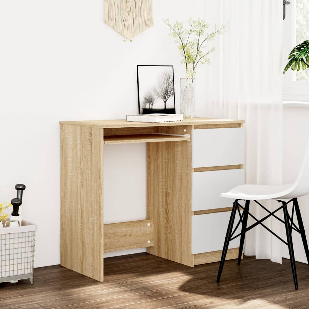 Birou, Stejar Maro, 90X45X76 Cm, Lemn Prelucrat