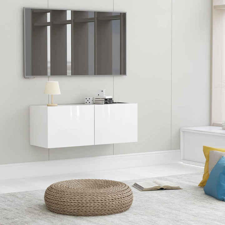 Dulap Tv De Perete, , 120X30X30 Cm, Lemn Prelucrat