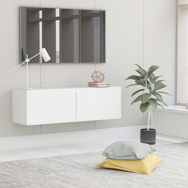 Dulap Tv De Perete, , 120X30X30 Cm, Lemn Prelucrat