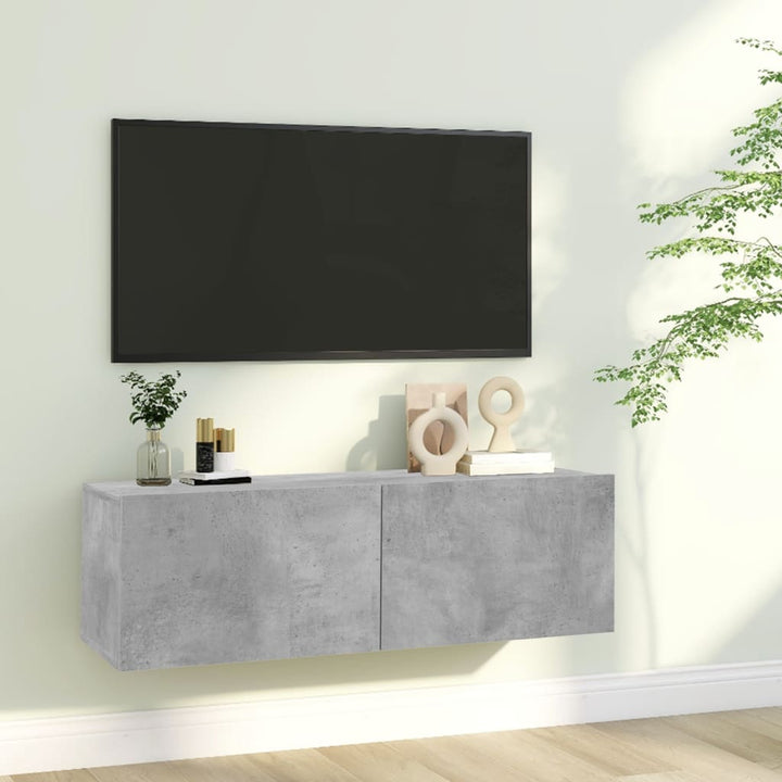 Dulap Tv De Perete, , 120X30X30 Cm, Lemn Prelucrat