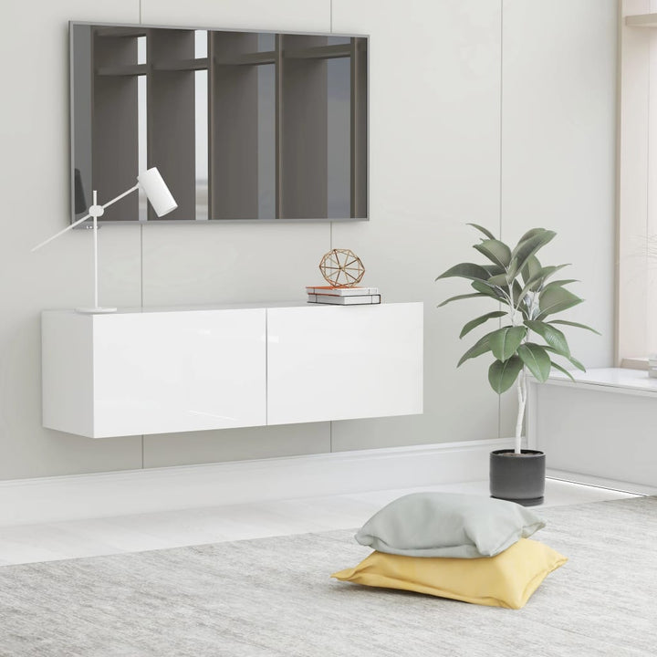 Dulap Tv De Perete, , 120X30X30 Cm, Lemn Prelucrat