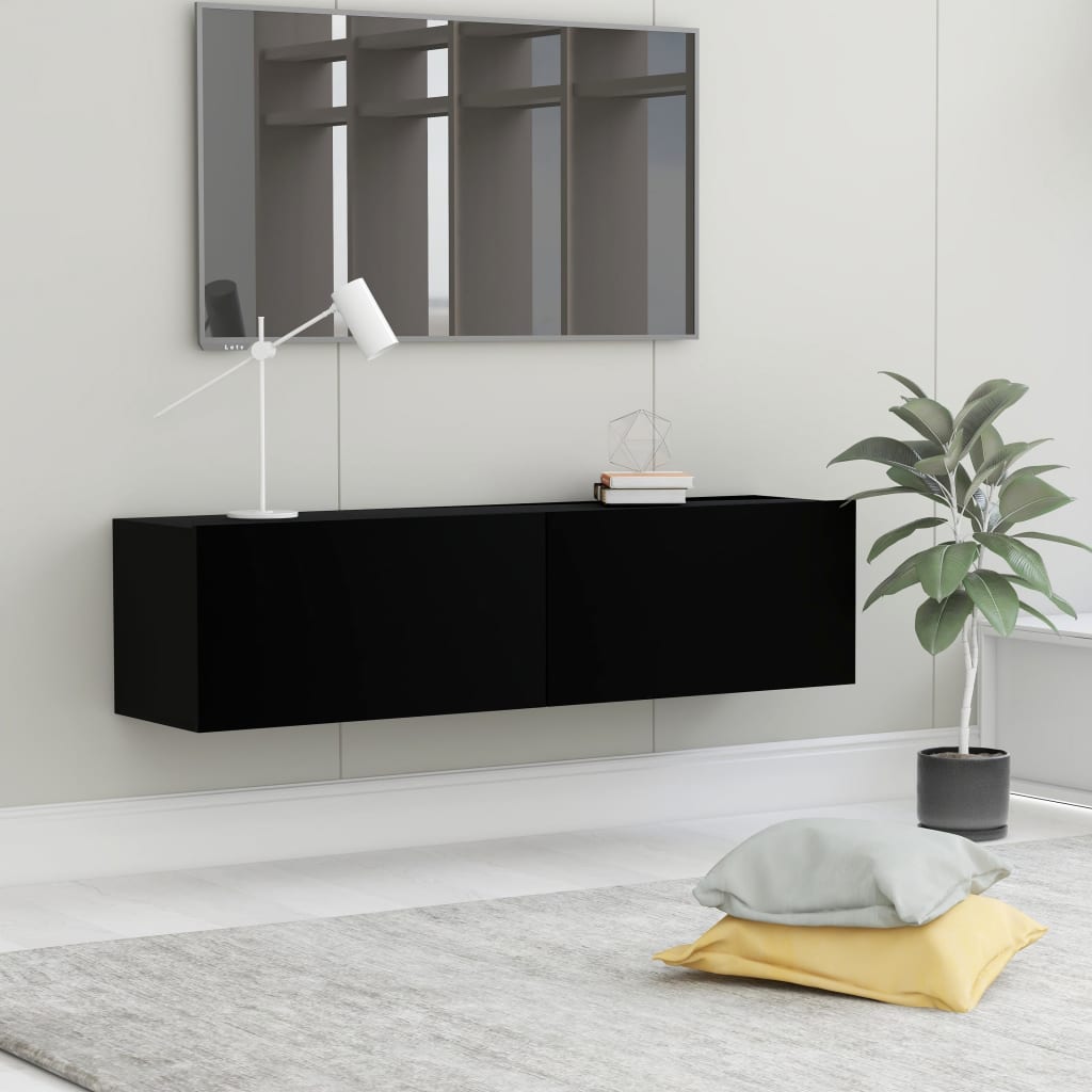 Dulap Tv De Perete, , 120X30X30 Cm, Lemn Prelucrat
