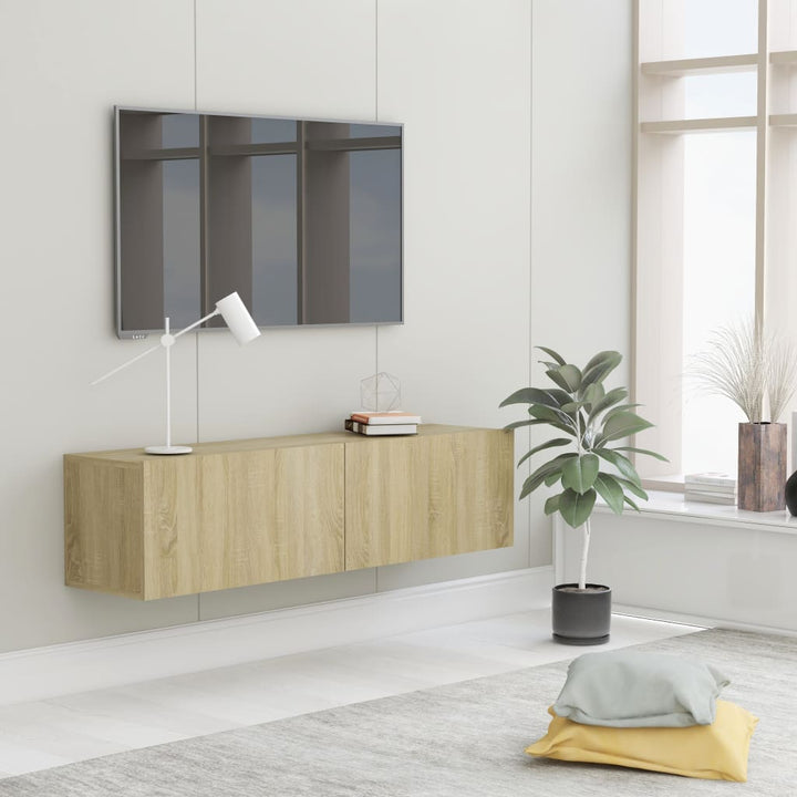 Dulap Tv De Perete, , 120X30X30 Cm, Lemn Prelucrat