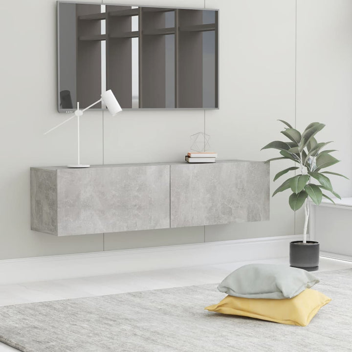 Dulap Tv De Perete, , 120X30X30 Cm, Lemn Prelucrat