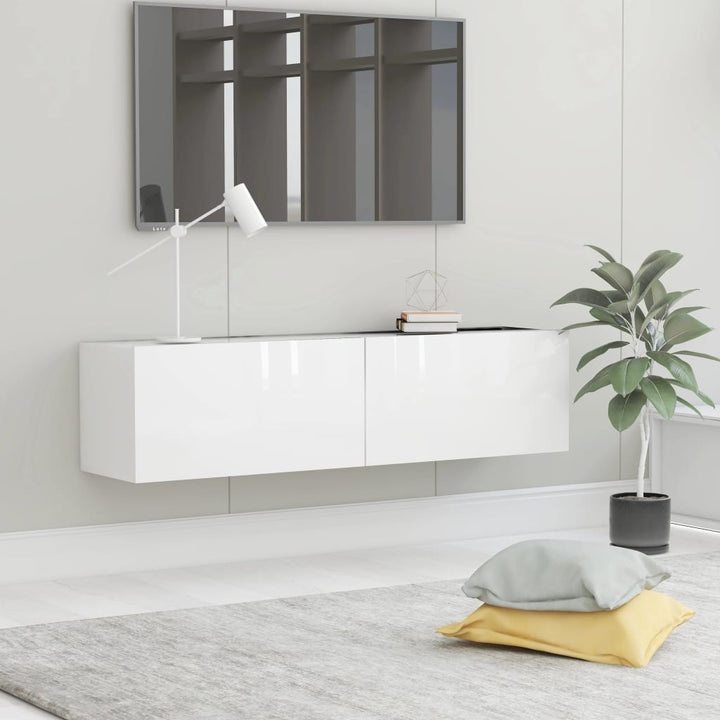 Dulap Tv De Perete, , 120X30X30 Cm, Lemn Prelucrat