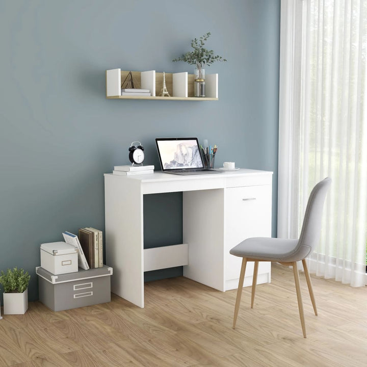 Birou, Gri Sonoma, 100X50X76 Cm, Lemn Prelucrat