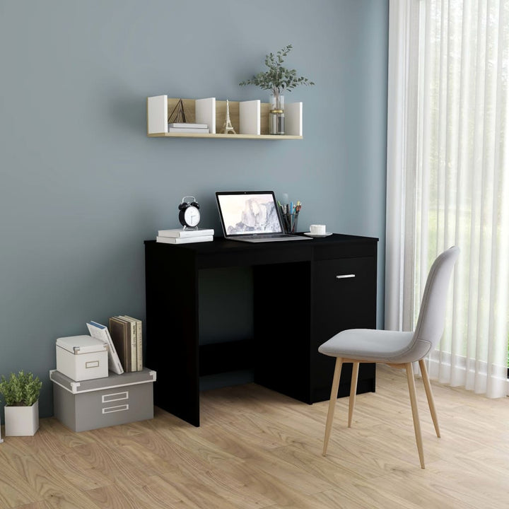 Birou, Gri Sonoma, 100X50X76 Cm, Lemn Prelucrat