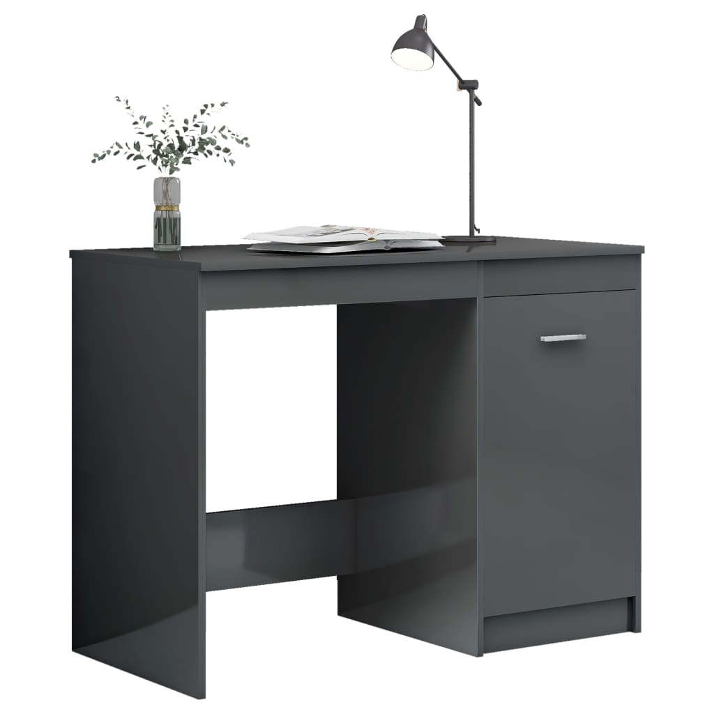 Birou, Gri Sonoma, 100X50X76 Cm, Lemn Prelucrat