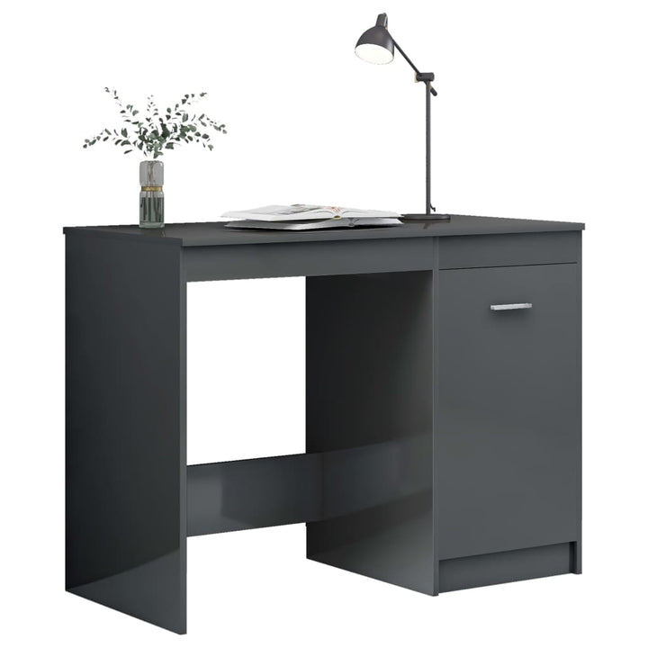Birou, Gri Sonoma, 100X50X76 Cm, Lemn Prelucrat