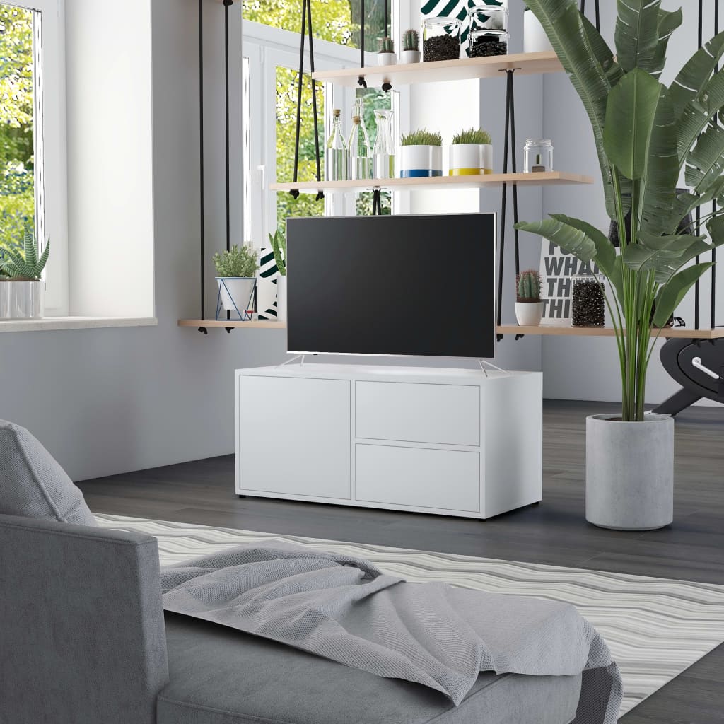 Dulap Tv 80X34X35,5 Cm Lemn Prelucrat