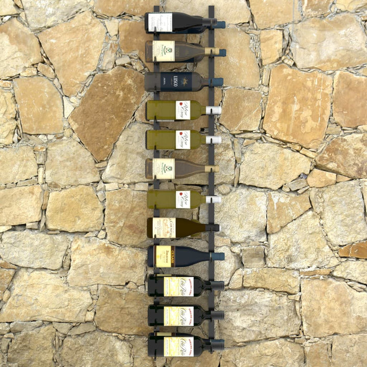 Suport Sticle De Vin De Perete, 24 Sticle, , Fier