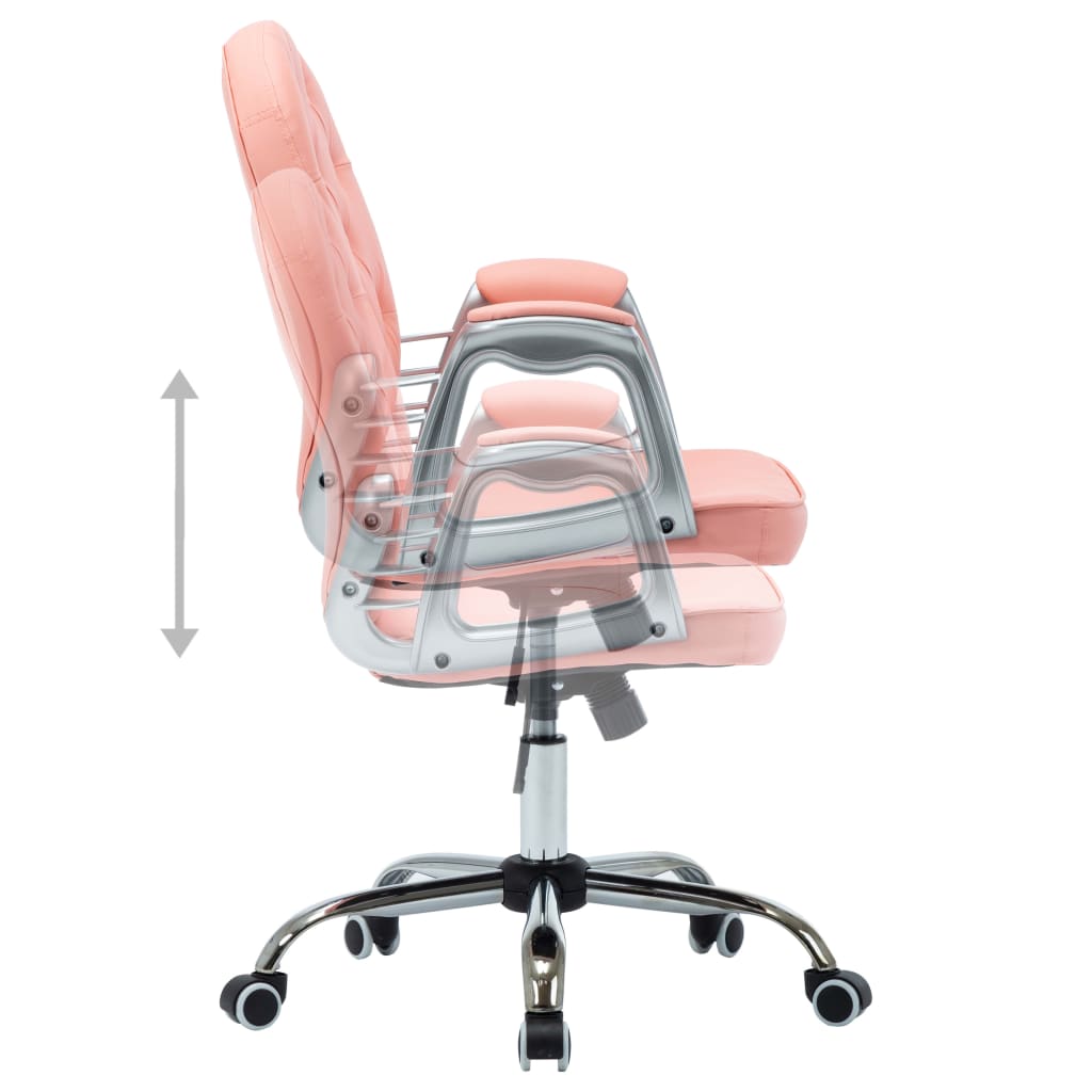 Scaun De Birou Pivotant, , Piele Ecologică