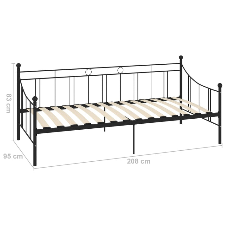 Cadru Pat De Zi, , , Metal