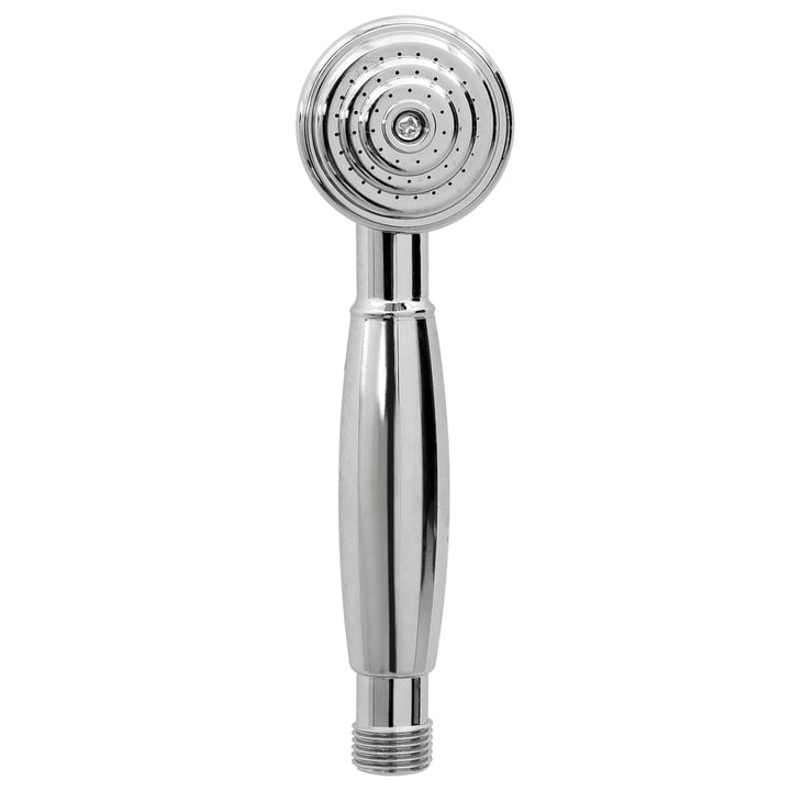 Baterie Cadă Cu 2 Robinete + Deviator Duș De Mână Chrome Retro