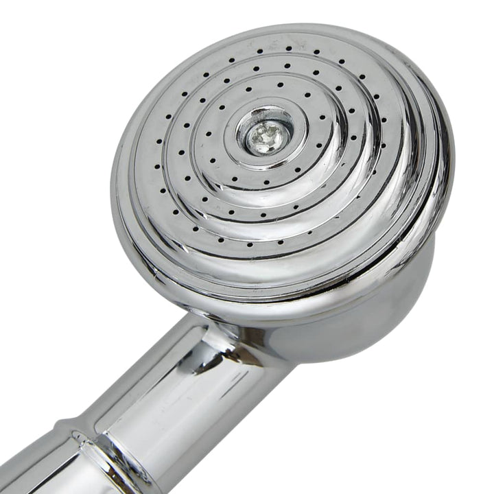 Baterie Cadă Cu 2 Robinete + Deviator Duș De Mână Chrome Retro