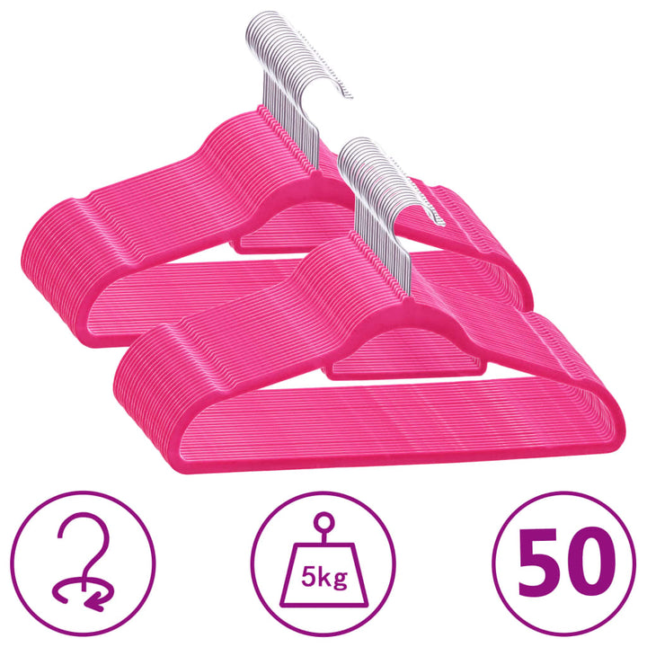 Set De Umerașe Anti-Alunecare, 20 Buc., , Catifea