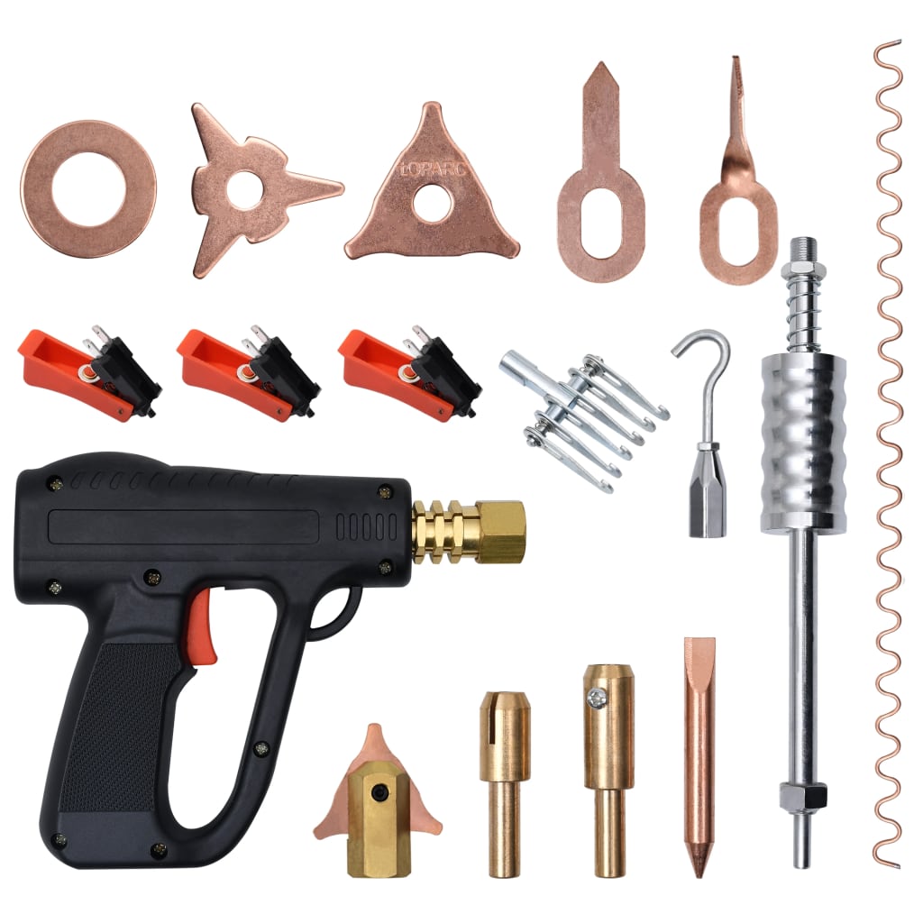 Set De Sudură Reparații Deformări Auto Fără Vopsire, 86 Piese