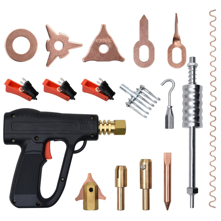 Set De Sudură Reparații Deformări Auto Fără Vopsire, 86 Piese