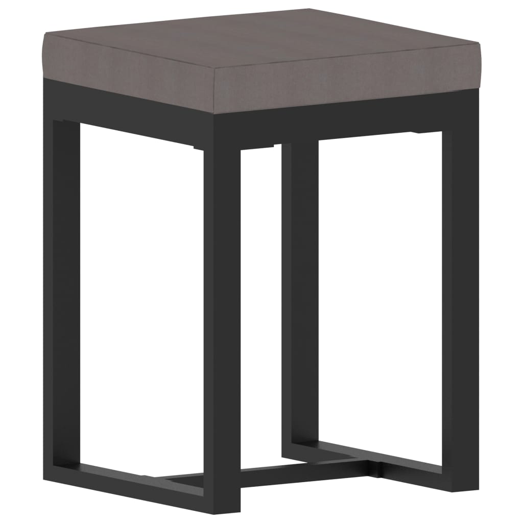 Set Mobilier De Grădină Cu Perne, 9 Piese, Antracit, Poliratan