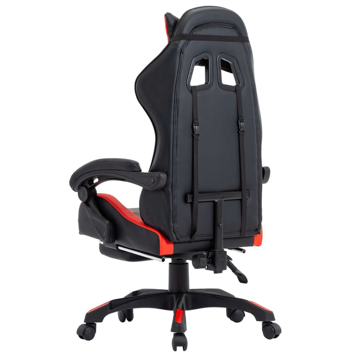 Scaun De Racing Suport Picioare, , Piele Ecologică
