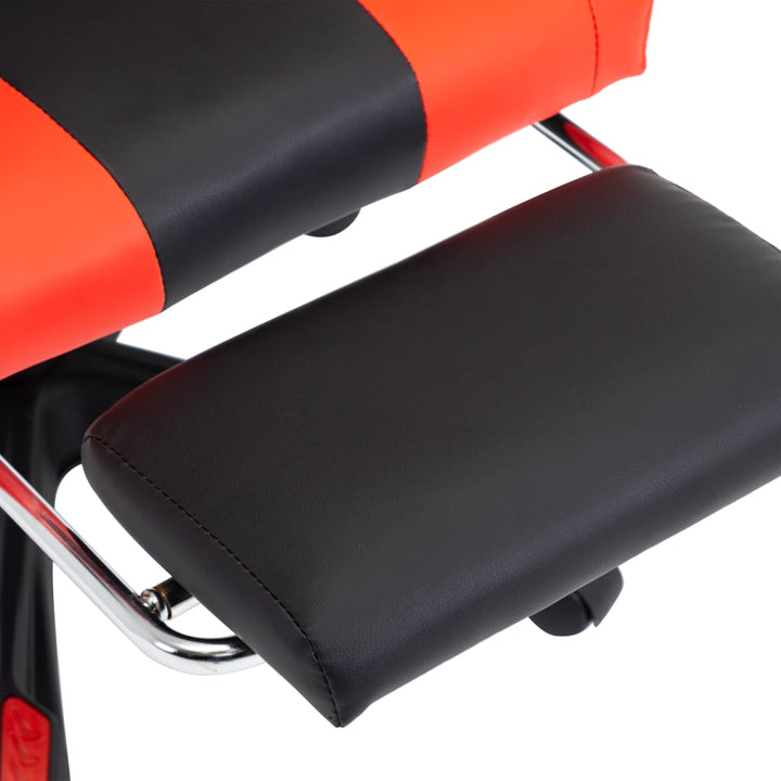 Scaun De Racing Suport Picioare, , Piele Ecologică