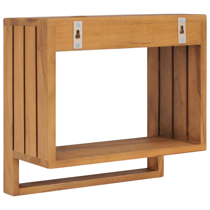Suport Prosoape De Perete, 35 X 20 X 35 Cm, Lemn Masiv De Tec