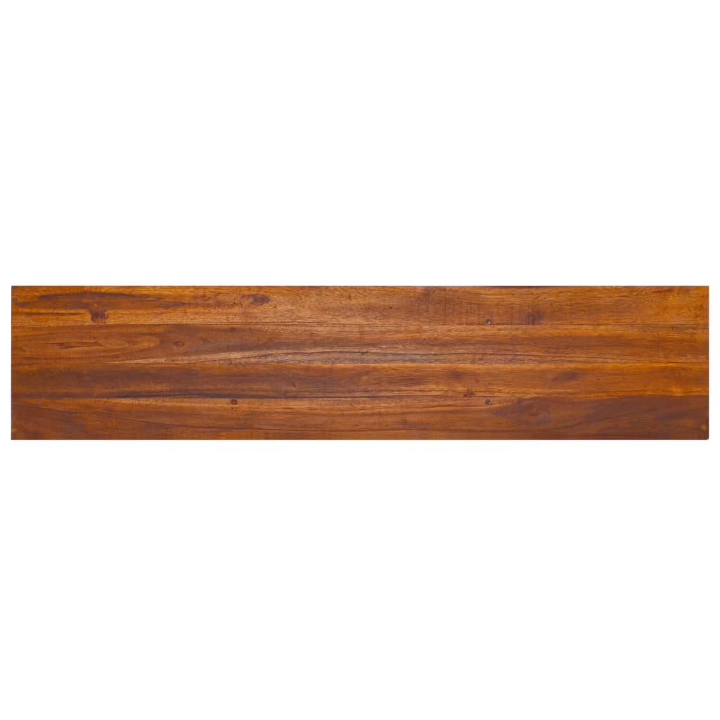 Dulap Tv Montat Pe Perete, 135 X 30 X , Lemn Masiv De Tec