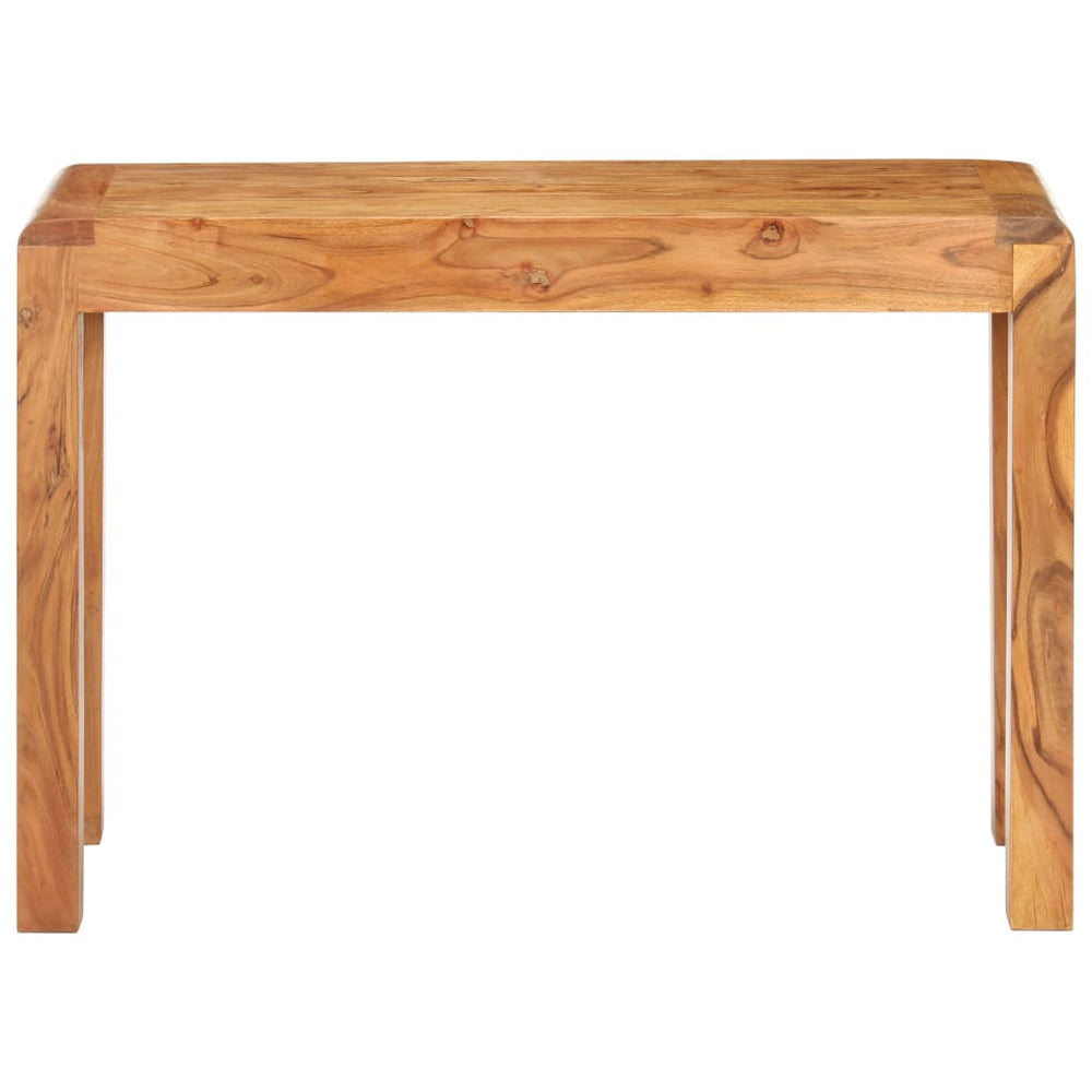 Masă Consolă, 110X40X76Cm Lemn Masiv Acaciacu Finisaj Tip Miere