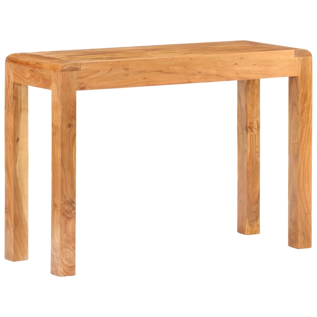 Masă Consolă, 110X40X76Cm Lemn Masiv Acaciacu Finisaj Tip Miere