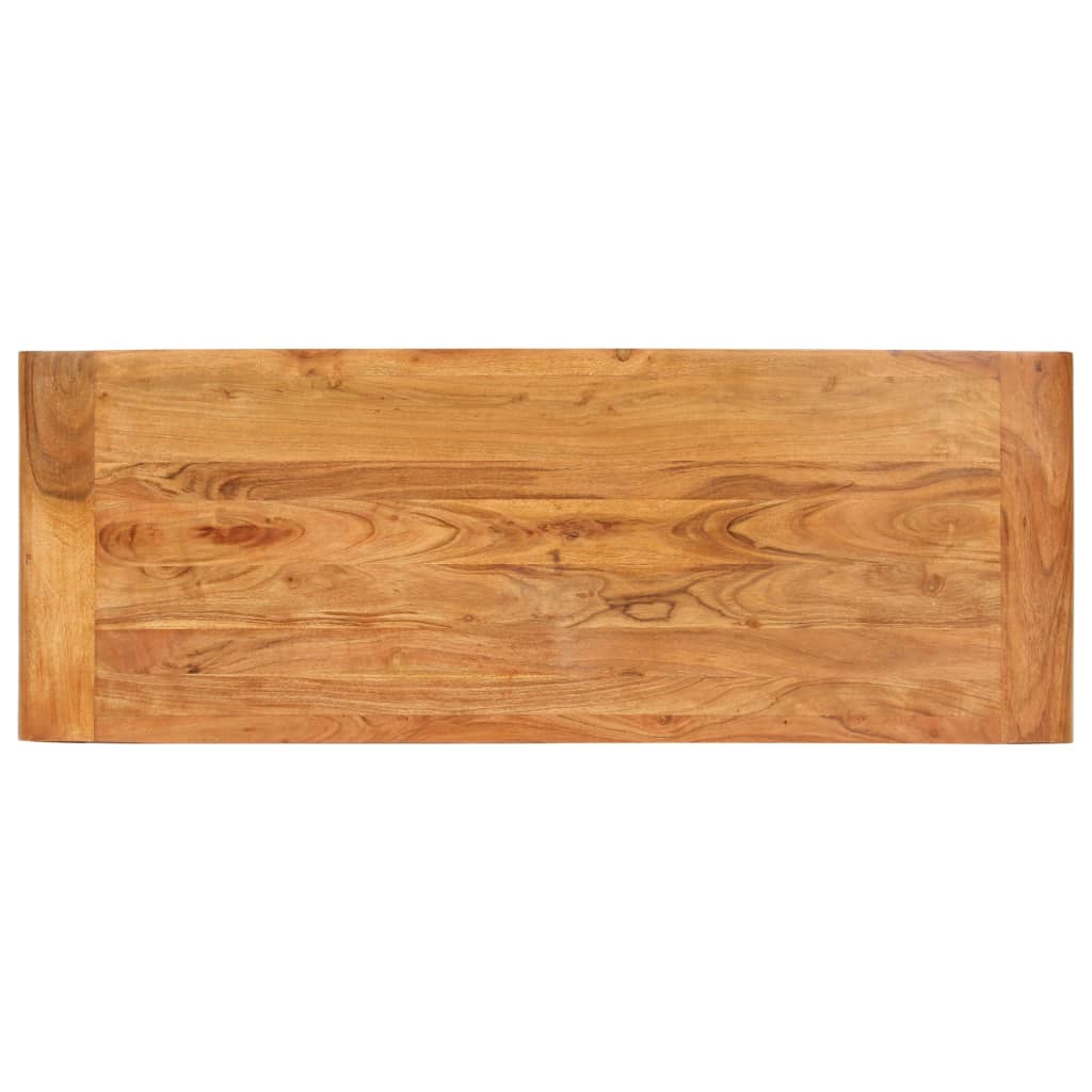 Masă Consolă, 110X40X76Cm Lemn Masiv Acaciacu Finisaj Tip Miere