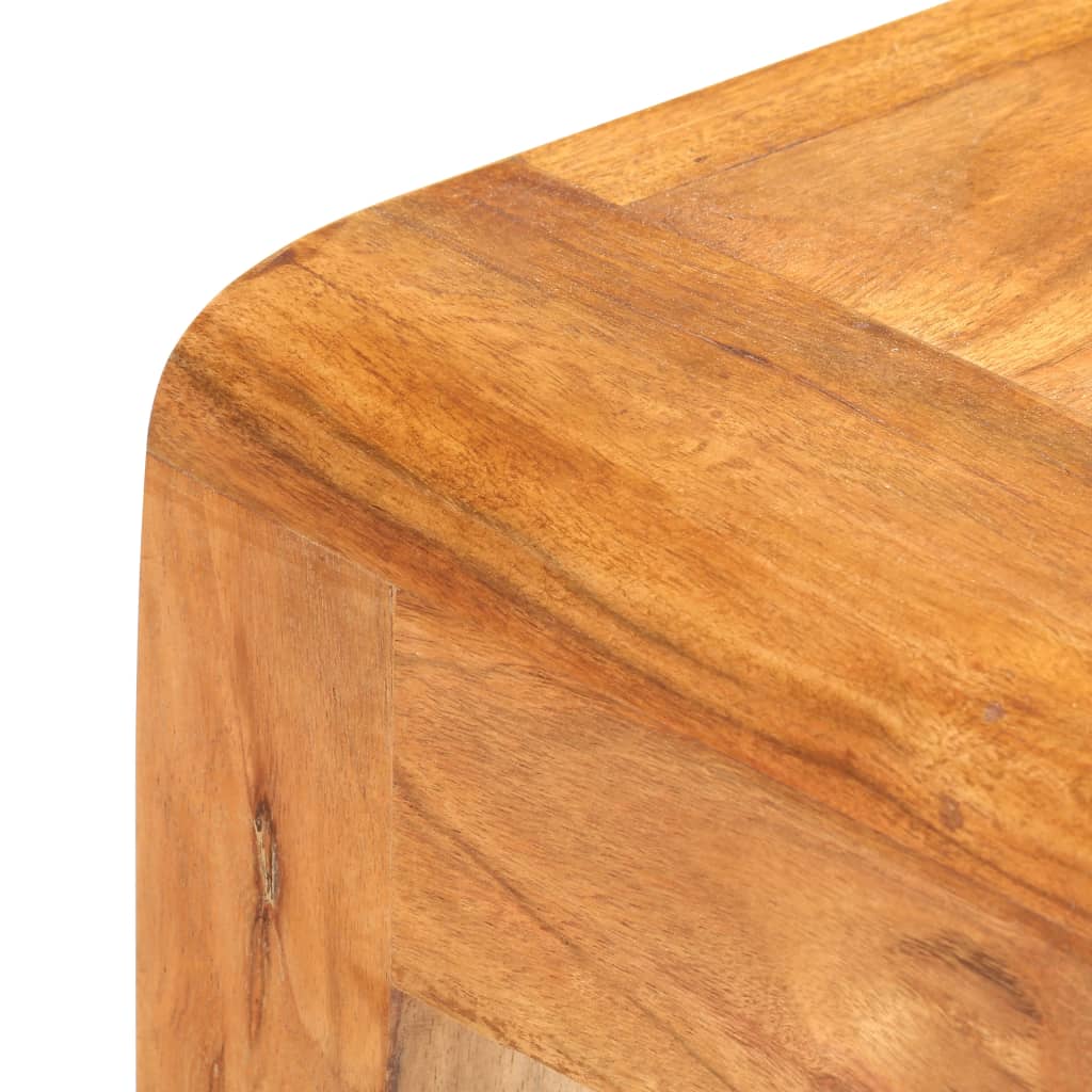 Masă Consolă, 110X40X76Cm Lemn Masiv Acaciacu Finisaj Tip Miere