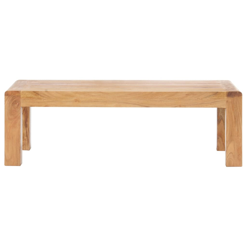 Masă De Cafea 110X60X35Cm Lemn Masiv Acaciacu Finisaj Tip Miere