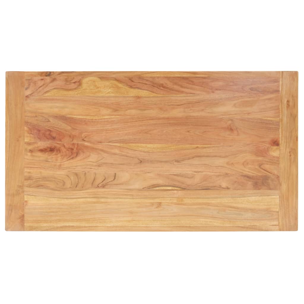 Masă De Cafea 110X60X35Cm Lemn Masiv Acaciacu Finisaj Tip Miere