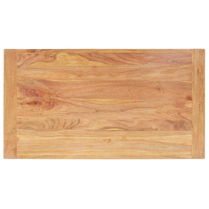 Masă De Cafea 110X60X35Cm Lemn Masiv Acaciacu Finisaj Tip Miere