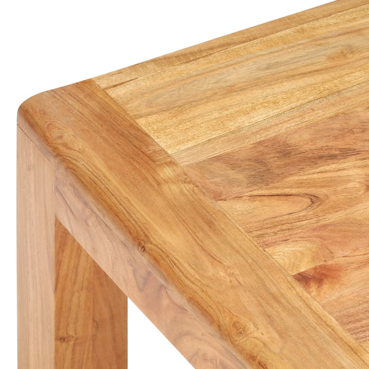 Masă De Cafea 110X60X35Cm Lemn Masiv Acaciacu Finisaj Tip Miere