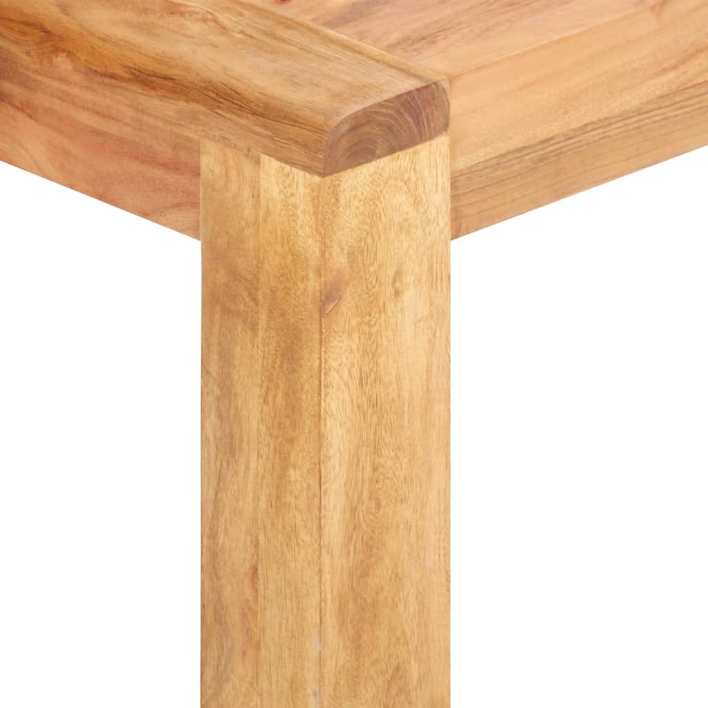 Masă De Cafea 110X60X35Cm Lemn Masiv Acaciacu Finisaj Tip Miere