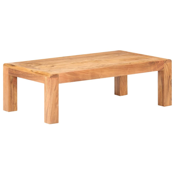Masă De Cafea 110X60X35Cm Lemn Masiv Acaciacu Finisaj Tip Miere
