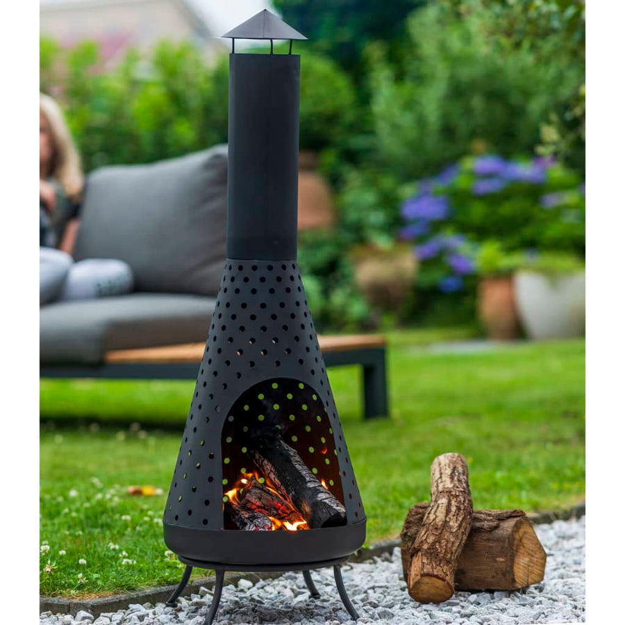 Redfire Șemineu De Grădină &quot;Napa&quot;, Negru