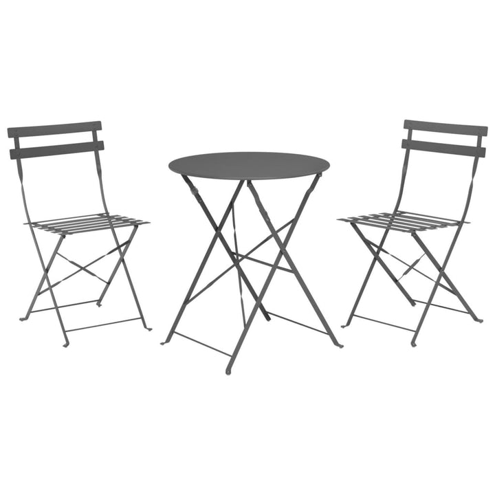 Progarden Set Mobilier Bistro, 3 Buc., Mat